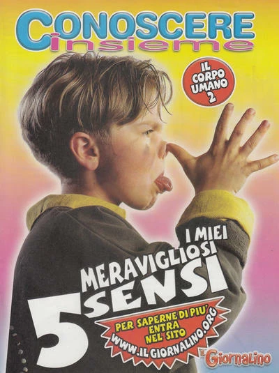 Cover of Conoscere Insieme - I miei meravigliosi 5 sensi