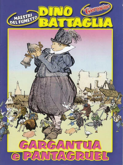 Cover of Dino Battaglia - Gargantua e Pantagruel