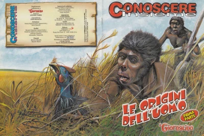 Cover of Conoscere Insieme - Le origini dell' uomo prima parte