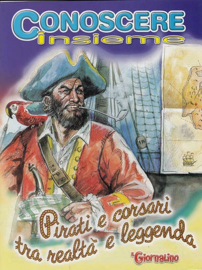 Cover of Conoscere Insieme - Pirati e corsari tra realtà e leggenda