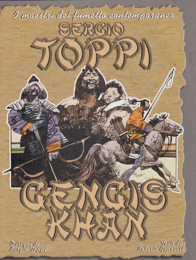 Cover of Sergio Toppi - Gengis Khan