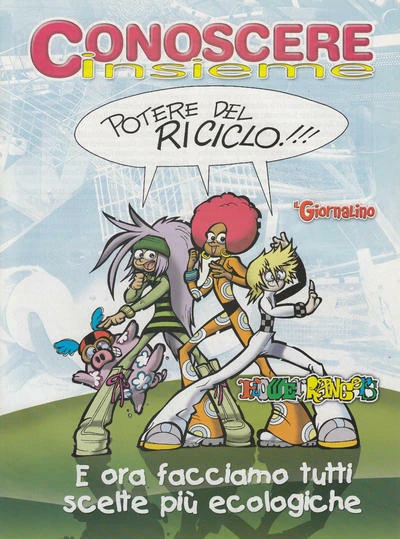 Cover of Conoscere Insieme - Potere del riciclo !