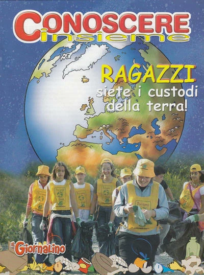Cover of Conoscere Insieme - Ragazzi siete i custodi della terra!