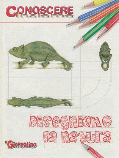 Cover of Conoscere Insieme - Disegniamo la natura