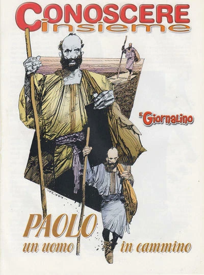 Cover of Conoscere Insieme - Paolo un uomo in cammino