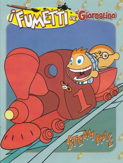 Cover of I Fumetti de Il Giornalino - Steam Rail