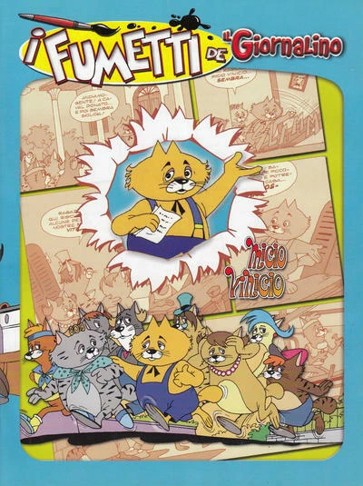 Cover of I Fumetti de Il Giornalino - Micio Vinicio