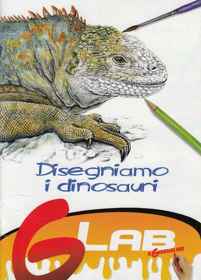Cover of Conoscere Insieme - Disegniamo i dinosauri
