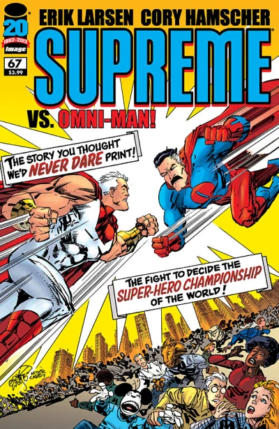 Cover of Omni-Man vs. Supreme!