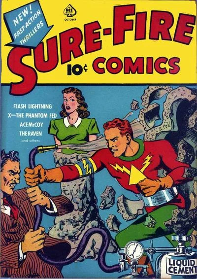 Cover of The Old Man of the Pyramids visits Lightning's city apartment