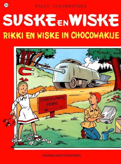 Cover of Suske en Wiske in Chocowakijke