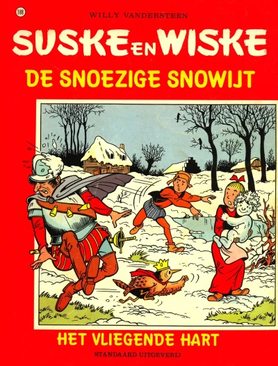 Cover of De Snoezige Snowijt/Het Vliegende Hart