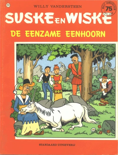Cover of De Eenzame Eenhoorn