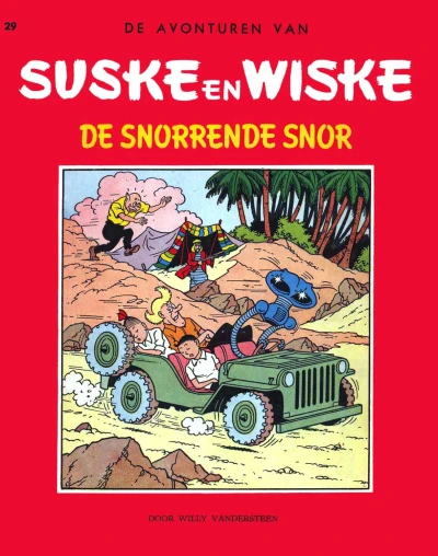 Cover of De Snorrende Snor