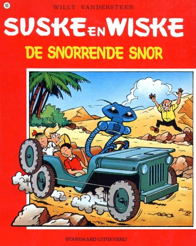Cover of De Snorrende Snor