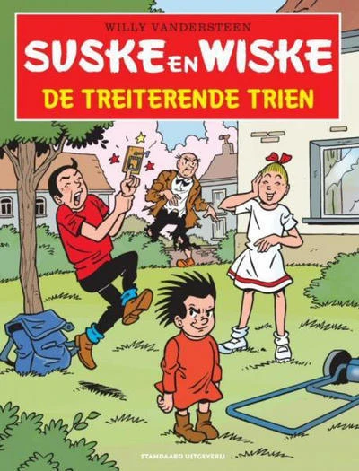 Cover of De treiterende trien