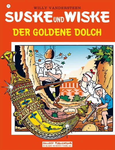 Cover of Der goldene Dolch