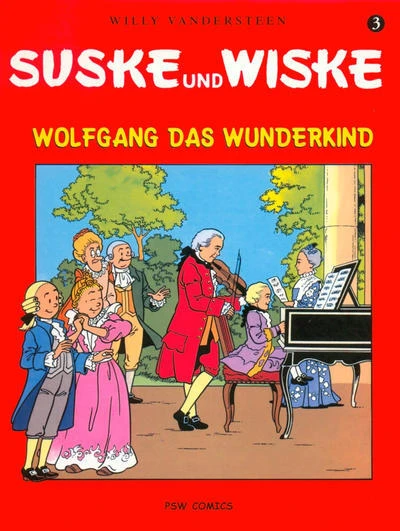 Cover of Wolfgang das Wunderkind