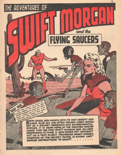 Cover of and the Flying Saucers