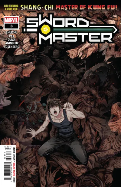Cover of The Ancient War; Sword Master & Shang-Chi: Master Class Part Three