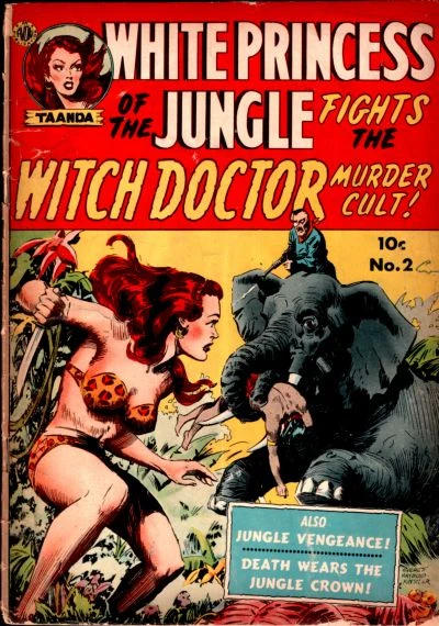 Cover of Fights the Witchdoctor Murder Cult!