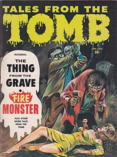 Cover of The Thing from the Grave
