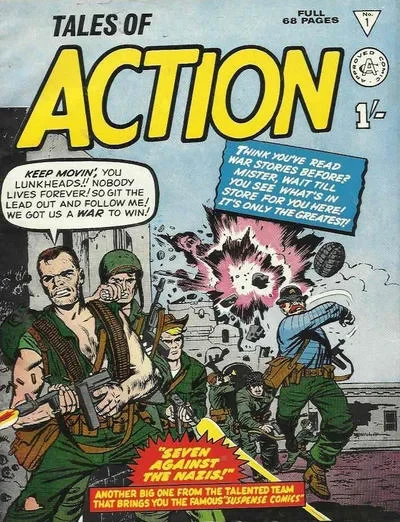 Cover of Seven Against the Nazis!