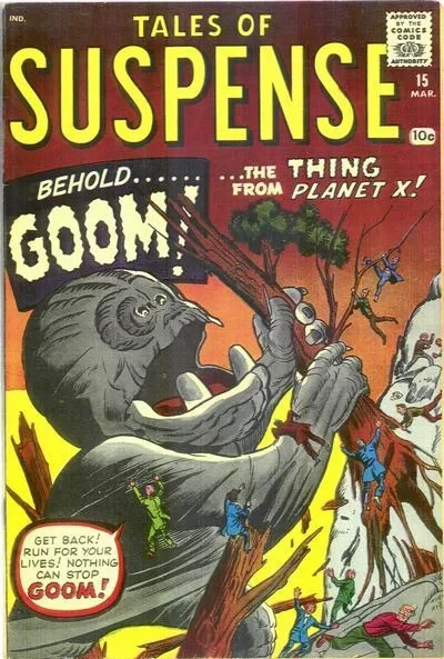 Cover of Goom! The Thing From Planet X!