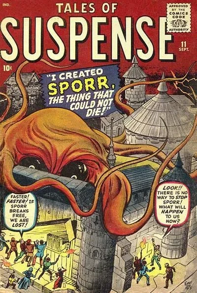Cover of I Created Sporr! The Thing That Could Not Die!