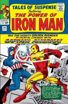 Cover of In Mortal Combat with Captain America