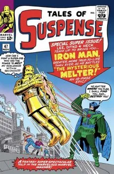 Cover of Iron Man Battles The Mysterious Melter!