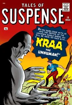Cover of Kraa The Unhuman!