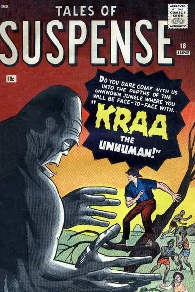 Cover of Kraa The Unhuman!