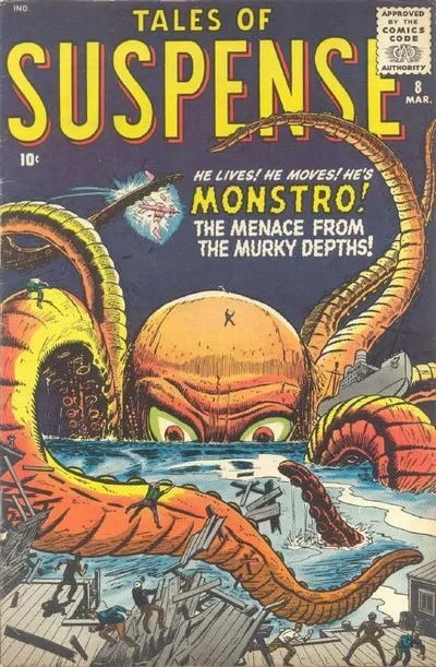 Cover of Monstro...The Menace From The Murky Depths!