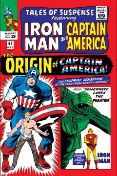 Somewhere Lurks The Phantom!; The Origin of Captain America!