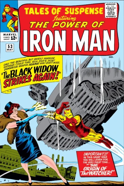 Cover of The Black Widow Strikes Again!