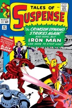 Cover of The Crimson Dynamo Strikes Again!