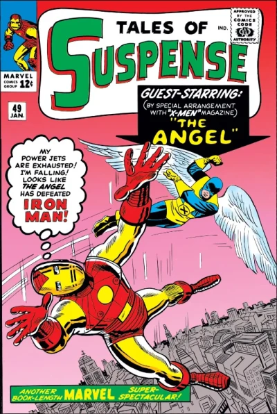 Cover of The New Iron Man Meets The Angel!