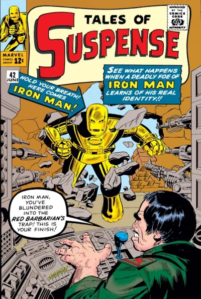 Cover of Trapped By The Red Barbarian!