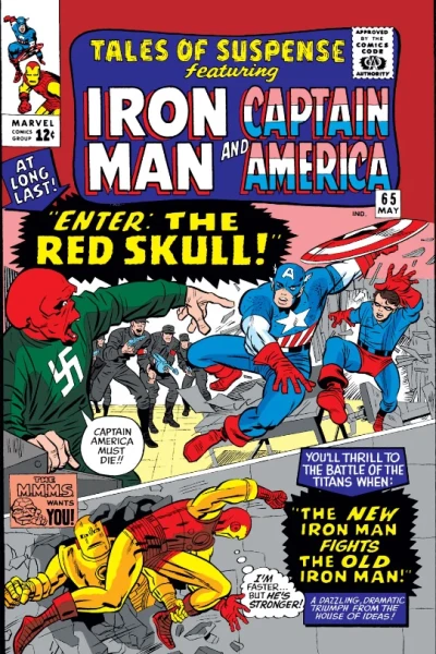 Cover of When Titans Clash; The Red Skull Strikes