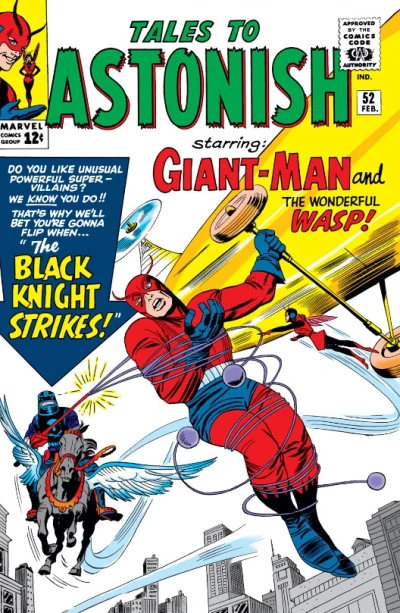 Cover of The Black Knight Strikes
