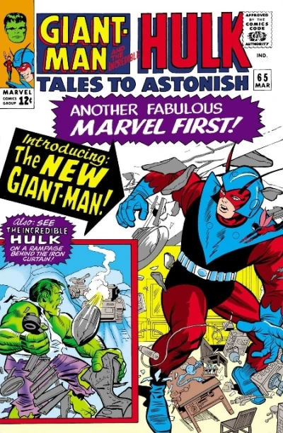 Cover of The New Giant-Man / On The Rampage Against The Reds!