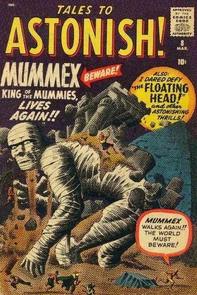 Cover of Beware! Mummex King of the Mummies Lives Again!!