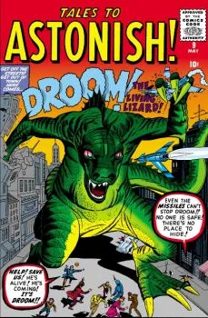 Cover of DROOM! The Living Lizard!