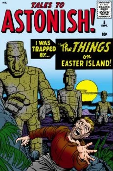 Cover of I Was Trapped By The Things On Easter Island!