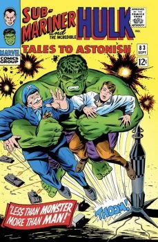 Cover of The Sub-Mariner Strikes!; Less Than Monster, More Than Man!