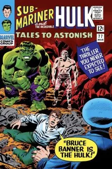 Cover of To Walk Amongst Men!; Bruce Banner Is the Hulk!
