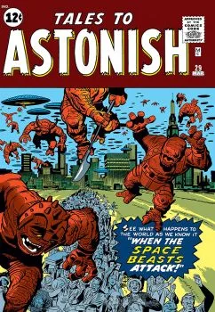 Cover of When The Space Beasts Attack!!