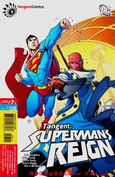 Cover of Tangent: Superman's Reign Chapter Seven, History Lesson Chapter 7