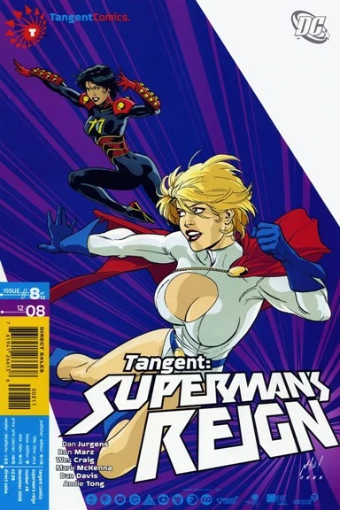 Cover of Tangent Superman's Reign Chapter Eight: History Lesson 8